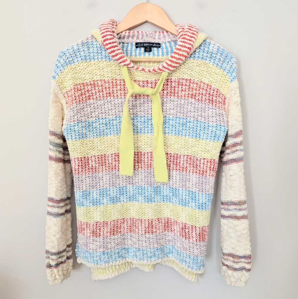 Hooded Hi/Low Sweater